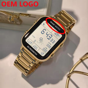 Orologio Digitale LED Skmei 1888 con Logo Personalizzato OEM, Quadrante Quadrato, Cinturino in Acciaio Inossidabile, Luminoso, per Uomo - Product Image 1