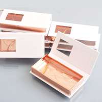 Ensemble de boîtes d'emballage vide en papier de luxe pour le soin des ongles en gel Boîte cadeau magnétique personnalisée pour le vernis à ongles Huile Laminage mat pour cosmétique