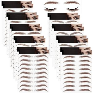 3D 4D 6D Eyebrow Temporary <b>Tattoo</b> Sticker Waterproof Brow Cosmetic Face Makeup Decal for Beauty Salon Professional Use - Product Image 1