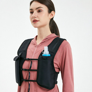 OEM Sports Vest With <b>Water</b> <b>Bottle</b> Pocket Breathable Lightweight <b>Running</b> Cycling Outdoor Gear - Product Image 4