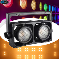 Luz Cegadora de Superficie COB de 2*300W RGBAWW IP65, Fondo de Matriz para Conciertos y Eventos en Interiores y Exteriores, Fiestas, Clubes