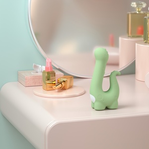 Vibrador de succión en forma de dinosaurio 3 en 1, 10 vibraciones y 5 pezones de succión y calentamiento <span class=keywords><strong>Succionador</strong></span> de clítoris anal, vibradores de punto G - Product Image 5