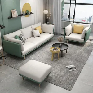 Ev oturma odası mobilya dinlenme koltuğu mikro fiber deri modern kanepeler çağdaş iç tasarım kanepe 3 kişilik kanepe