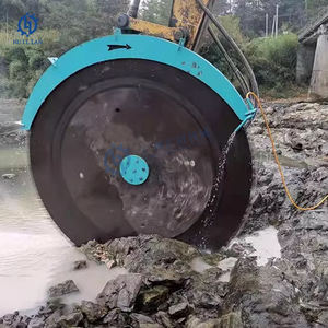 5-8 톤 굴삭기 바위 원형 톱 사암 절단 대리석 화강암 및 석재 소량 강철 콘크리트 석회 돌 - Product Image 2