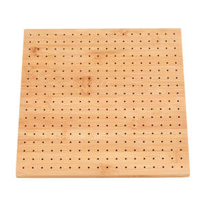 Planche de blocage en bois personnalisée pour le crochet Planche de blocage de grand-mère Planche de blocage en mousse Crochet Square11.02 pouces - Product Image 2