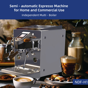 Naixer 2000W doppia caldaia macchina da caffè Espresso 110V pompa rotativa 9Bar un gruppo macchina per caffè Espresso semi automatica per caffè - Product Image 2