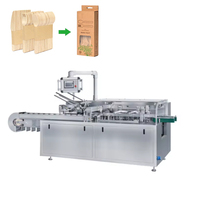 Machine d'emballage de couverts en bois jetable multifonctionnelle Boîte de cartonnage de sachets Emballage de marchandises Composants PLC Scellage du papier