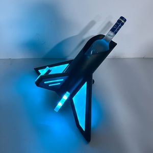 Espositore LED Ricaricabile per Bottiglie di Vodka, Modello Aereo, Presentatore di Bottiglie di Champagne, Glorificatore <span class=keywords><strong>VIP</strong></span> per Nightclub, Lounge Bar - Product Image 5
