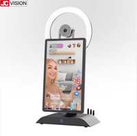JCVISION yeni varış 15.6 inç 2K video cihazı yayın ekipmanları all-in-one canlı akış makinesi için facebook tiktok youtube