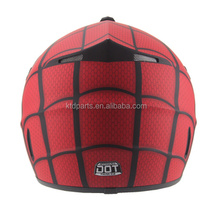 Autocollants <span class=keywords><strong>Spiderman</strong></span> pour <span class=keywords><strong>moto</strong></span> et vtt, pour adulte, 1 pièce, visage complet, meilleures ventes - Product Image 4