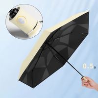 Parapluie pliable entièrement automatique ultra-léger personnalisé avec patch en mousse à mémoire de forme pour hommes et femmes, coupe-vent et anti-UV