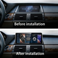 Radio para Auto BMW X5/X6 E70/E71 2007-2013, Pantalla Táctil IPS de 10.25 Pulgadas, Android Auto, CarPlay, Navegación GPS, Audio de Alta Resolución, WiFi Integrado