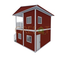 Container House De Luxe Structure Flat Pack Contenedores Casa prefabricada Casa contenedor de 3 dormitorios