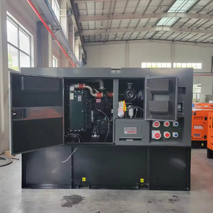 เครื่องกำเนิดไฟฟ้าดีเซลแบบเปิดไร้เสียง รุ่น Prime Power 80kW/100kVA 90kW/110kVA พร้อมระบบสตาร์ทอัตโนมัติสำหรับเครื่องยนต์ ATS สามเฟส - Product Image 5