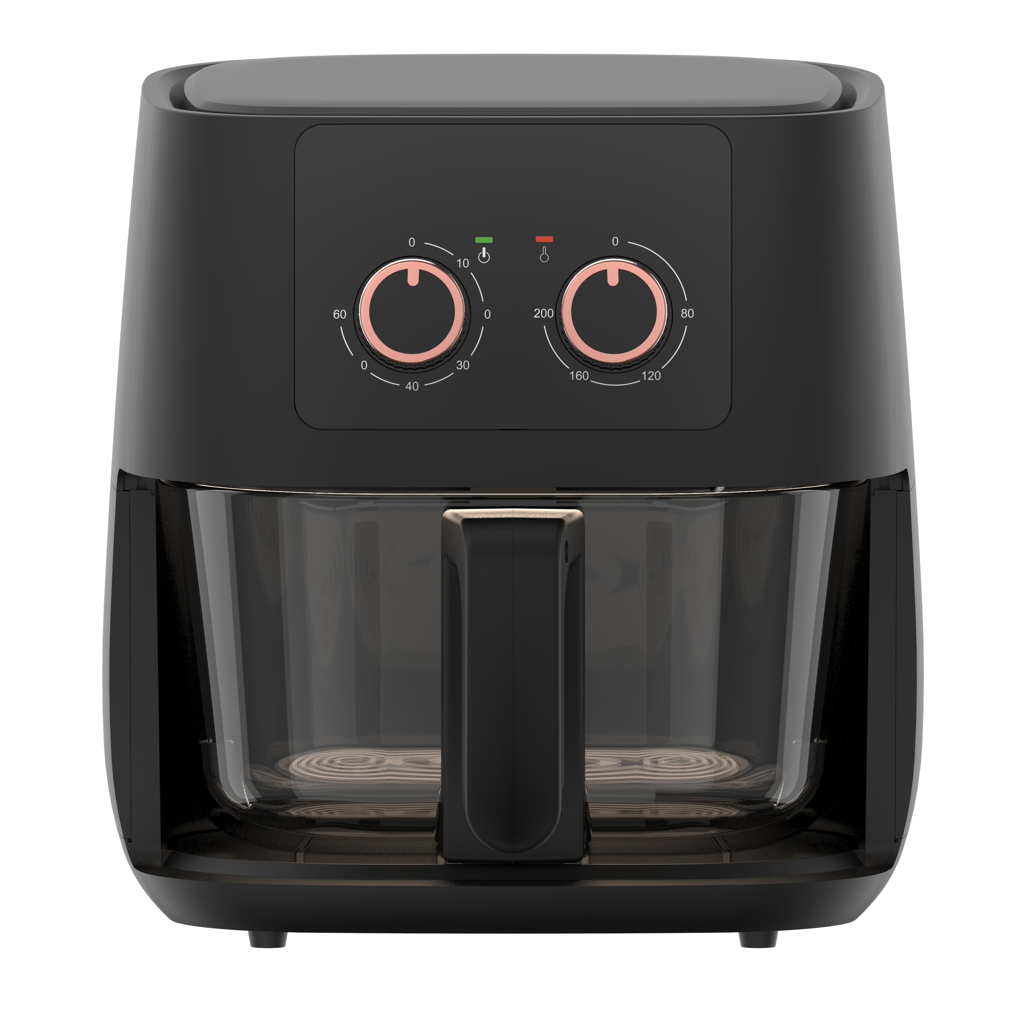 6L Large Capacity Electric Air Fryer Visible Fryer