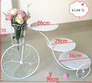 Décoration de mariage en métal doré, supports de gâteau à 3 étages pour fête, vente en gros, Offre Spéciale - Product Image 3