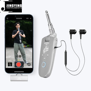 Transmission <span class=keywords><strong>sans</strong></span> <span class=keywords><strong>fil</strong></span> pour <span class=keywords><strong>guitare</strong></span> à double prise, émetteur-récepteur <span class=keywords><strong>sans</strong></span> <span class=keywords><strong>fil</strong></span> pour kit de batterie, émetteur et récepteur électroniques pour saxophone avec <span class=keywords><strong>casque</strong></span> d'écoute. - Product Image 4