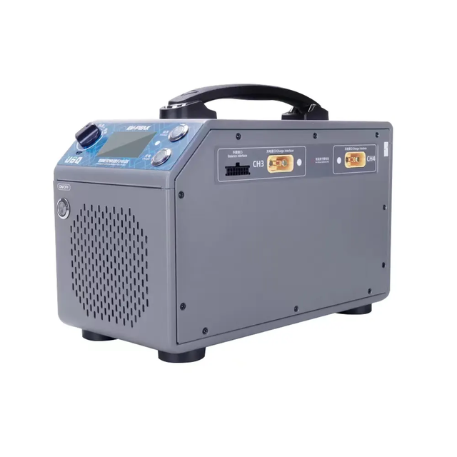 U6Q EV-PEAK High Quality 3000W 60A Intelligent 12S-14S Balanced Charger for 4 Channels Battery for Drones Accessories
