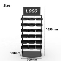 Support de Présentation Moderne en Métal Personnalisé pour Bonnets (Casquettes) de Sport, Golf, Soleil, Baseball, Trucker, Cowboy, Hiver et Ajustés