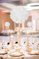 Décorations de fête pour la maison en mousse blanche fausses têtes de fleurs de roses artificielles pour bricolage mariage bébé douche centres de table Arrangement