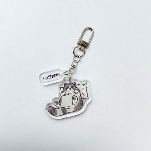 Custom Printed Logo Acrylic Keychain Charms Cheap Custom Printed Epoxy Keychains Offset UV and Embossing Printing Available - Product Image 3