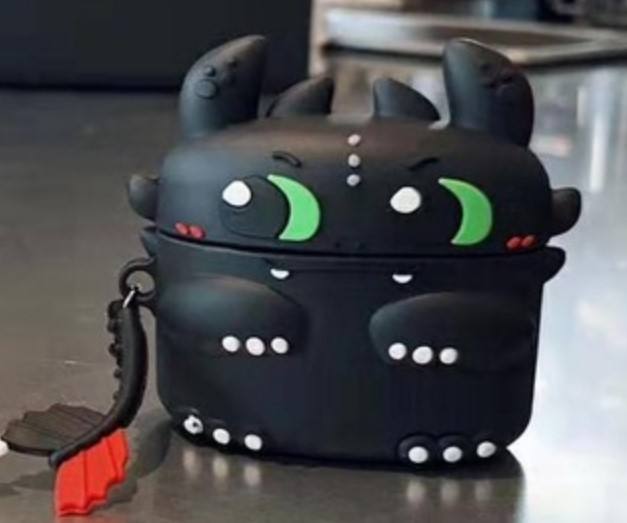 Dragon noir pour Airpods Pro 2