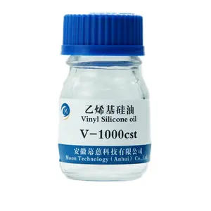 La fabbrica cinese produce olio di silicone vinilico di alta purezza per la produzione di HTV 500CPS ad alta temperatura