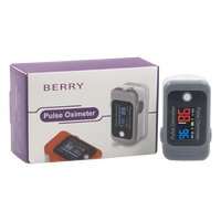Oxymètre de pouls électrique de classe II BERRY BM1000C pour la surveillance de la santé avec batterie amovible certifié CE0123