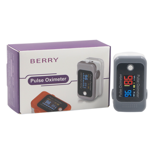 เครื่องวัด<span class=keywords><strong>ออกซิเจน</strong></span><span class=keywords><strong>ปลาย</strong></span><span class=keywords><strong>นิ้ว</strong></span> BERRY BM1000C พร้อมวัดอัตราการเต้นของหัวใจ - Product Image 1