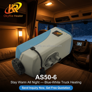 Calentador de Aire Diésel OkyRie AS50-6 de 5KW y 17000BTU con Intercambiador de Calor de Aluminio, Calentamiento Rápido para Autocaravanas - Product Image 5
