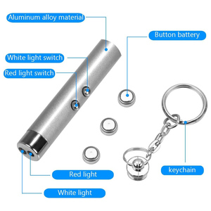 Vente directe d'usine, jouet interactif pour chat, lampe torche LED, pointeur laser infrarouge, jouet laser pour chat - Product Image 3