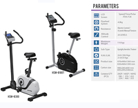 2022 nouveau vélo d'exercice stationnaire à usage domestique vélo de rotation magnétique à commande électrique avec affichage LCD (sous-titre) matériau en acier