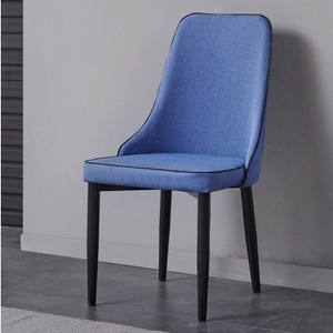 Nouveau mobilier de salle à manger design <span class=keywords><strong>Chaise</strong></span> ding moderne rembourrée en velours - Product Image 3
