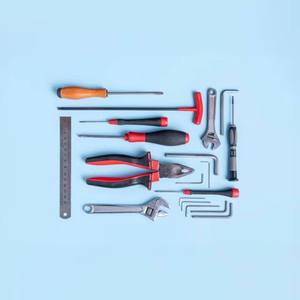 Japan Mixed Carton Toolbox Hand <b>Tool</b> Hardware with Hammer Rasp Pliers Spanner for <b>Woodworking</b> and DIY Projects - Product Image 3