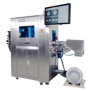 KEYETECH Milk Powder Lid Appearance Defects Testing Machine with KEYETECH AI Visual Inspection System