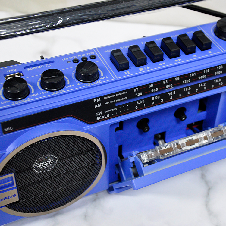 Tosuny Lecteur De Cassettes Portable - Convertit Cassette En MP3 Via USB-C, Avec Rembobinage Auto Et Écouteurs Rétro