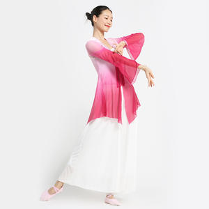 <span class=keywords><strong>ชุด</strong></span>เต้นรำแบบคลาสสิกสำหรับ<span class=keywords><strong>ผู้หญิง</strong></span>ชุดกระโปรง GD26ใหม่สไตล์จีนโบราณชุดเสื้อผ้าผ้ากอซไหลลื่น - Product Image 4