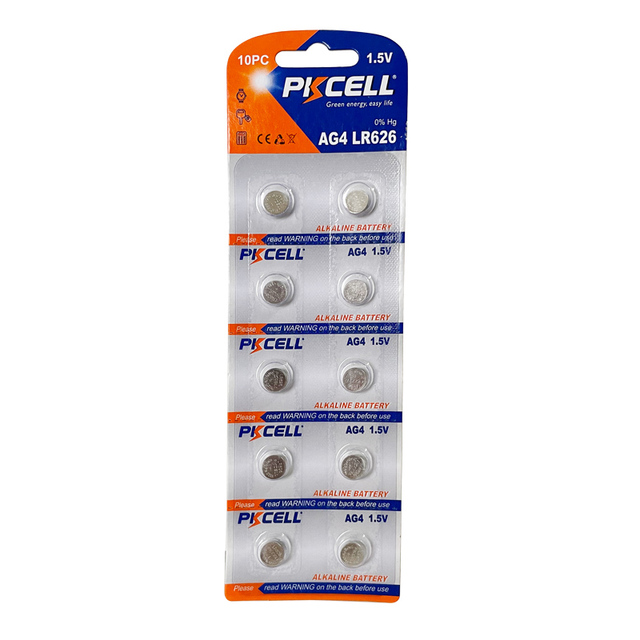 0% Hg Alkaline Coin Cell Hot Sell Ag4 Lr626 Lr66 Lr177 1.5v Ag4 Sr66 Lr626 Lr66 377a Sr626sw Button Battery in High Quality