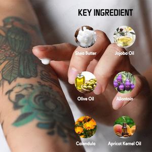 Crema Hidratante para Tatuajes en Oferta, Realza el Color, Ilumina, Calma con Caléndula, Crema de Cuidado Posterior Natural y Segura - Product Image 4