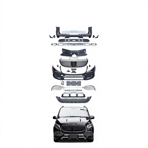 Protectores de Parachoques Delanteros de Alta Calidad para <span class=keywords><strong>Mercedes</strong></span>-<span class=keywords><strong>Benz</strong></span> Clase V V250/V260 W447 GLS, Kit de Carrocería para Vehículos Comerciales, Plug+Play <span class=keywords><strong>2016</strong></span>+ - Product Image 1