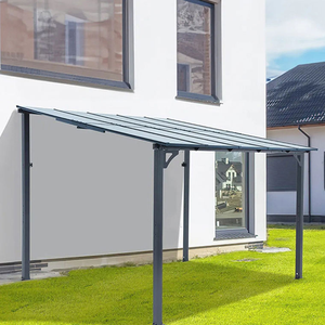 Gazebo de Aluminio para Exteriores, Pérgola Ajustable para Jardín o Patio - Product Image 2