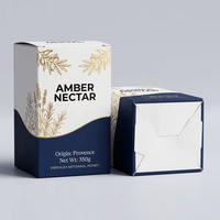 Boîtes d'emballage personnalisées en papier kraft recyclable et écologique, de luxe, petites, colorées, pour produits de maquillage, de soins du visage, de parfums, vente en gros