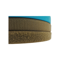 Rouleaux de crochets et boucles auto-adhésifs robustes et écologiques, anti-accroc, 16-50 mm, polyester/nylon – Vente chaude