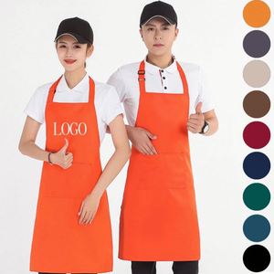 ผ้ากันเปื้อนเชฟกันน้ำแบบปรับแต่งได้ สำหรับทำความสะอาด งานบาร์ เป็นมิตรกับสิ่งแวดล้อม ปรับแต่งสีและขนาดได้ สำหรับผู้ชายและผู้หญิง - Product Image 1