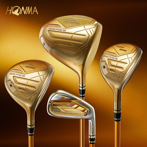 Ensemble de golf HONMA BERE 09 pour hommes avec sac de putter, clubs pour gauchers de 3 à 5 étoiles, dureté SR, disponibles - Product Image 1