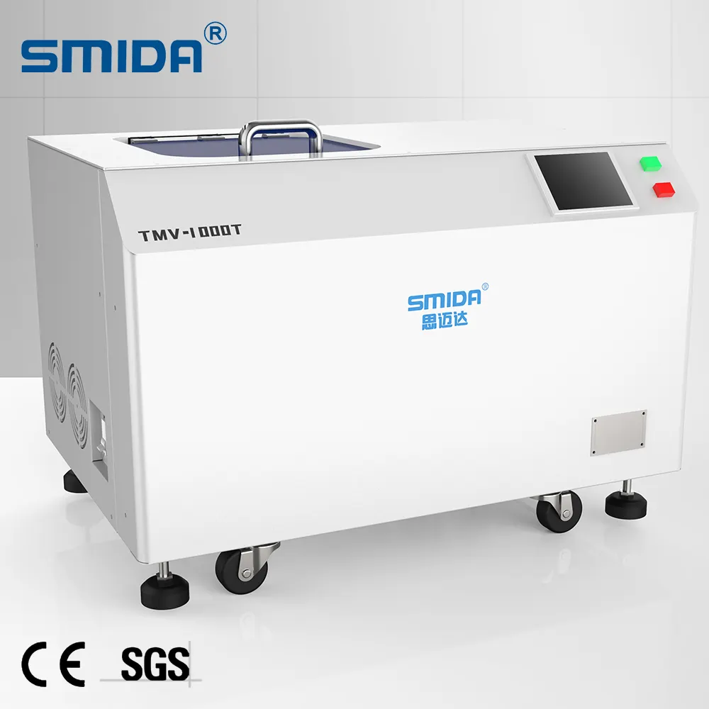 SMIDA TMV-1000T harga rendah 1500ml vakum planet laboratorium ganda mesin pencampur bahan lumpur gigi keramik sentrifugal