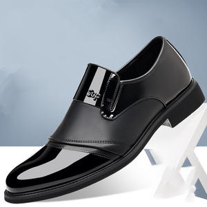 Nouvelles chaussures habillées en cuir pour hommes, style formel, mariage, chaussures en cuir britanniques décontractées pour hommes - Product Image 4