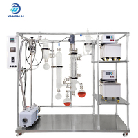 Short Path Molecular Distillation Unit Electric Vacuum Distillation System Pump High Efficiency High Boiling Point Substance