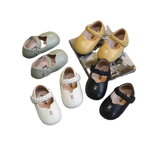 Nouvelles chaussures pour bébé, chaussures de princesse, semelle en caoutchouc antidérapante, chaussures de marche pour bébé - Product Image 1