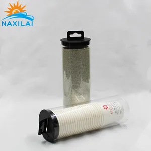 Naxilai Pet Plastic Buis Extrusie Verwerking Transparante Ronde Gladde Verpakking Buis Met Een Deksel
